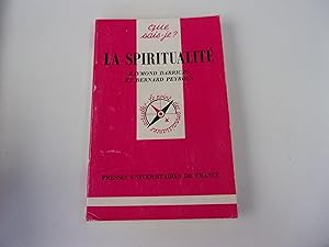 Seller image for LA SPIRITUALITE for sale by occasion de lire