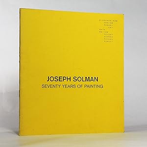 Seller image for Joseph Solman: Seventy Years of Painting for sale by George Longden