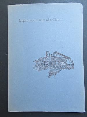 Imagen del vendedor de LIGHT ON THE RIM OF A CLOUD a la venta por First Folio    A.B.A.A.
