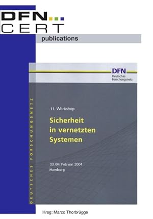 Seller image for 11. Workshop Sicherheit in vernetzten Systemen for sale by moluna