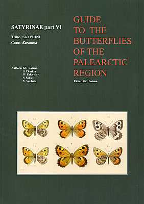 Image du vendeur pour Guide to the Butterflies of the Palearctic Region: Satyrinae Part VI, Tribe Satyrini, Genus Karanasa mis en vente par ConchBooks