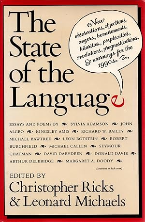 Imagen del vendedor de The state of the language a la venta por JP Livres