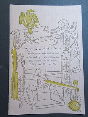 Immagine del venditore per NINE ARTISTS & A PRESS venduto da First Folio    A.B.A.A.