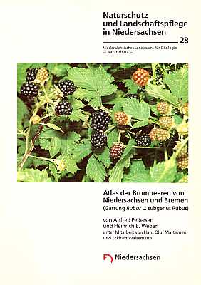 Seller image for Atlas der Brombeeren von Niedersachsen und Bremen (Gattung Rubus L. subgenus Rubus) for sale by ConchBooks