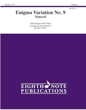 Immagine del venditore per Enigma Variation No. 9 : Nimrod, Score & Parts venduto da GreatBookPrices