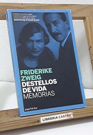 Imagen del vendedor de Destellos de vida. Memorias a la venta por Librera Castro