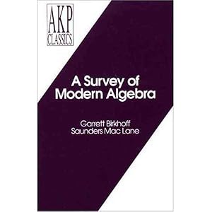 Immagine del venditore per Survey of Modern Algebra venduto da GreatBookPrices