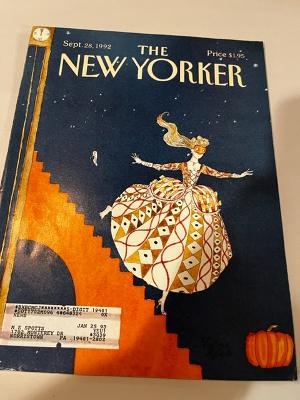 Seller image for NEW YORKER MAGAZINE SEPT. 28, 1992 for sale by Abound Book Company