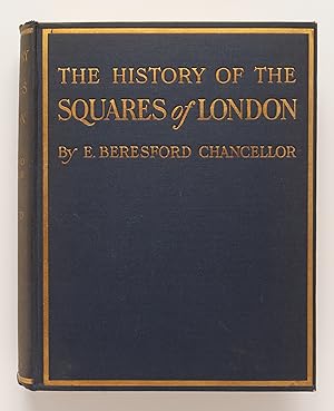 Immagine del venditore per The History of the Squares of London: Topographical & Historical venduto da Zed Books