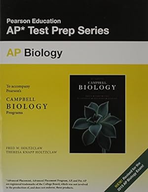 Seller image for AP Biology: To Accompany Pearson's Campbell Biology Programs for sale by Reliant Bookstore