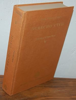 Imagen del vendedor de DERECHO CIVIL. Teora y prctica. Tomo V. Derecho de familia a la venta por EL RINCN ESCRITO