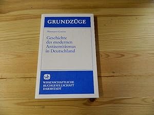 Bild des Verkufers fr Geschichte des modernen Antisemitismus in Deutschland zum Verkauf von Versandantiquariat Schfer