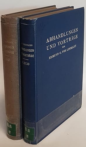 Abhandlungen und Vorträge zur Geschichte der Naturwissenschaften (2 Bände KOMPLETT)