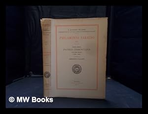 Bild des Verkufers fr Parkamento Sabaudo IX Parte Prima Patria Oltramontana Volume Sesto (1490-1524) zum Verkauf von MW Books Ltd.