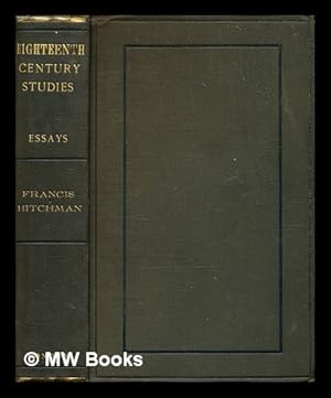 Seller image for Eighteenth century studies : essays / by Francis Hitchman for sale by MW Books Ltd.