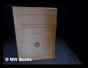 Seller image for Rumnische Bauttigkeit in Siebenbrgen von 1919-1940 for sale by MW Books Ltd.