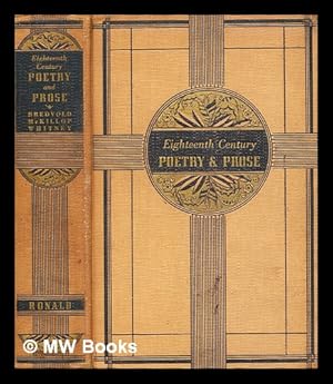 Immagine del venditore per Eighteenth century poetry and prose / edited by L. I. Bredvold venduto da MW Books Ltd.