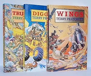 Bild des Verkäufers für Truckers - Diggers - Wings - THE NOME TRILOGY - EACH INSCRIBED BY THE AUTHOR zum Verkauf von West Hull Rare Books - P.B.F.A.