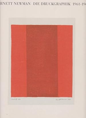 Seller image for Barnett Newman - Die Druckgraphik 1961 - 1969 [anlsslich der Ausstellung Barnett Newman - Die Druckgraphik 1961 - 1969, Staatsgalerie Stuttgart, 29. Juni - 8. September 1996 . Graphische Sammlung Albertina, Wien, 13. Februar - 20. April 1997] / Gabriele Schor. [Katalog: Gabriele Schor ; Ulrike Gauss] for sale by Licus Media