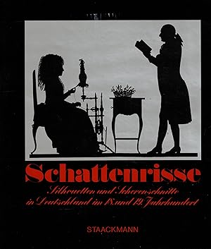 Image du vendeur pour Schattenrisse. Silhouetten und Scherenschnitte in Deutschland im 18. und 19. Jahrhundert mis en vente par Paderbuch e.Kfm. Inh. Ralf R. Eichmann