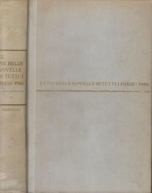 Bild des Verkufers fr Le pi belle novelle di tutti i paesi 1966 zum Verkauf von Biblioteca di Babele