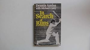Seller image for In Search of Runs. An Autobiography. for sale by Goldstone Rare Books