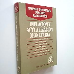 Imagen del vendedor de Inflacin y actualizacin monetaria a la venta por MAUTALOS LIBRERA