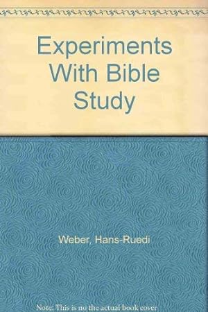 Bild des Verkufers fr Experiments with Bible Study zum Verkauf von WeBuyBooks