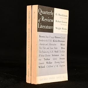 Bild des Verkufers fr Quarterly Review of Literature Volume XVIII zum Verkauf von Rooke Books PBFA