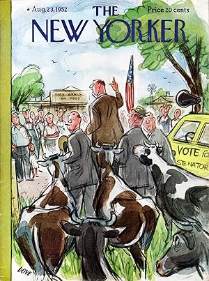 Immagine del venditore per The New Yorker (Magazine) :August 23, 1952 venduto da Dorley House Books, Inc.