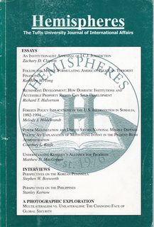 Hemispheres Vol 26, 2003