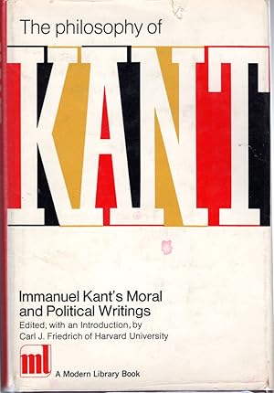 Immagine del venditore per The Philosophy of Kant venduto da Dorley House Books, Inc.