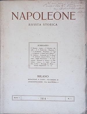 Napoleone. Rivista Storica - Anno I - N. 1