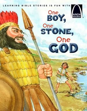 Seller image for One Boy, One Stone, One God (Arch Books) for sale by Reliant Bookstore