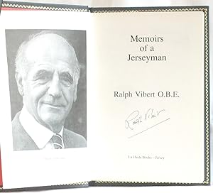 Image du vendeur pour Memoirs of a Jerseyman mis en vente par James Hulme Books