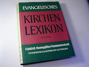 Imagen del vendedor de Evangelisches Kirchenlexikon. Kirchlich-theologisches Handwrterbuch Bd. IV: Register a la venta por Antiquariat Fuchseck