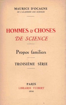 Seller image for Hommes & choses de science. Propos familiers. Troisime srie for sale by Antiquariaat van Starkenburg