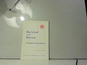 Bild des Verkufers fr Survival and Karma in Buddhist perspective (The Wheel publication) zum Verkauf von JLG_livres anciens et modernes