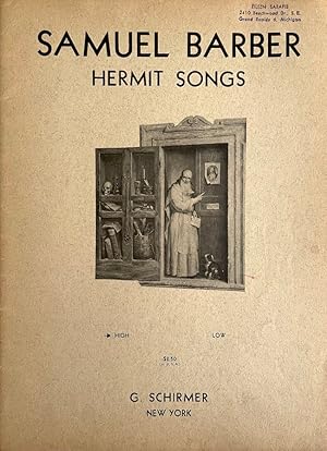 Hermit Songs [Opus 29]