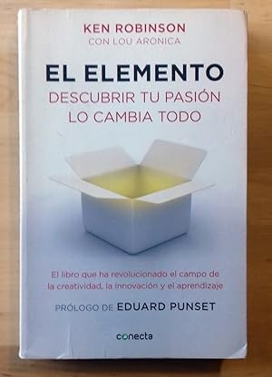  El elemento/ The Element (Spanish Edition): 9788425343407:  ROBINSON, SIR KEN/ARONICA, LOU, VAQUERO GRANADOS, MERCEDES;: Libros