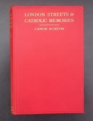 Imagen del vendedor de London Streets & Catholic Memories a la venta por Springwell Books
