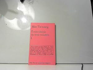 Seller image for Mao Ts-toung Ecrits choisis en 3 volumes Tome 1. for sale by JLG_livres anciens et modernes