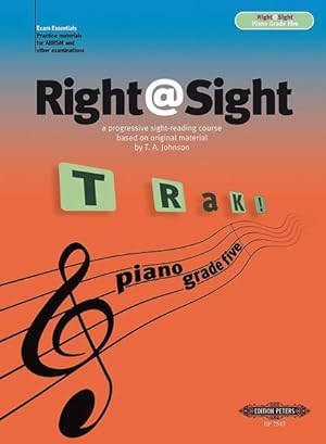 Imagen del vendedor de Right at Sight for Piano, Grade 5 a la venta por GreatBookPricesUK
