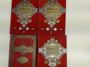 Heinrich Heines Sämmtliche Werke = Neue Ausgabe in 12 Bänden ( hier in 4 Büchern, so komplett)