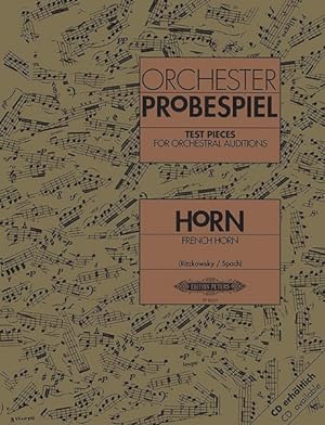 Seller image for Test Pieces for Orchestral Auditions - French Horn : Audition Excerpts from the Concert and Operatic Repertoire for sale by GreatBookPricesUK