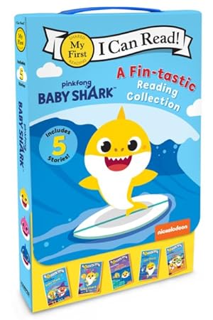 Imagen del vendedor de Baby Shark - a Fin-tastic Reading Collection : Baby Shark and the Balloons, Baby Shark and the Magic Wand, the Shark Tooth Fairy, Little Fish Lost, the Shark Family Bakery a la venta por GreatBookPrices