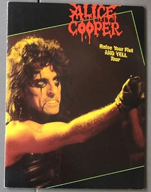 ALICE COOPER - Raise Your Fist Tour 1987 (Concert Tour Program Book)