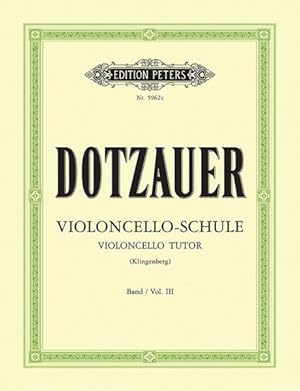 Bild des Verkufers fr Violoncello Tutor : Upper Positions zum Verkauf von GreatBookPrices