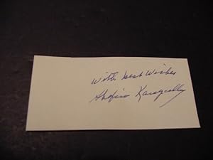 Seller image for AUTOGRAPH for sale by Daniel Montemarano