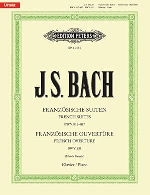 Seller image for French Suites Bwv 812-817 and French Overture Bwv 831 for Piano for sale by GreatBookPricesUK